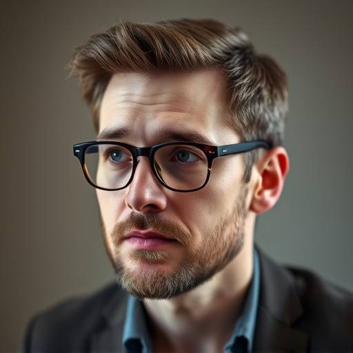Headshot of Oliver Reid, a man with glasses and a thoughtful, intelligent gaze.